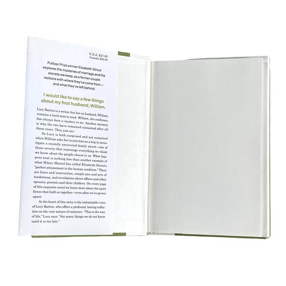 "Oh William!" by Elizabeth Strout (Novel book) - Picture 8 of 9